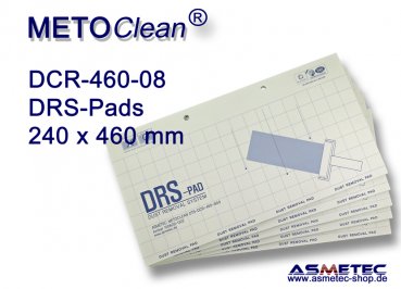 METOCLEAN DTS-DCR-460-08, Adhäsiv-Pads 240 x 460 mm