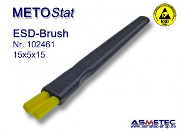 METOSTAT ESD-Brush 150515G, yellow, dissipative
