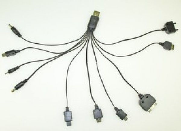 USB Adapterkabel mit 10 Steckern