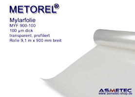 Mylarfolie MYF, genoppt