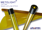 METOLIGHT UV-Filter 470 nm