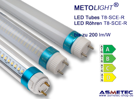 TÜV/VDE-Geprüfte LED-Röhren Marke METOLIGHT
