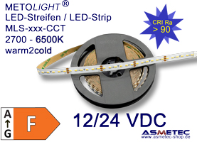 LED-Streifen dual-weiss CCT