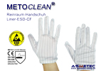 Metoclean ESD-Cloves-Liner-CF