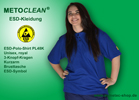 Metoclean ESD-Poloshirt PL48K, royal blau