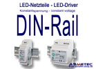 LED-Netzteil-DIN-Hutschiene