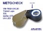 Preview: METOCHECK-YM7802-UV-LED, 30x, aplanat triplet loupe, UV-LED