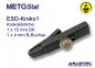 Preview: ESD-Alligator clip - www.asmetec-shop.de