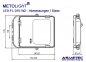 Preview: METOLIGHT LED Flutlicht FL-010-W2, 10 Watt, 1300 lm, IP65 - www.asmetec-shop.de