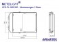 Preview: METOLIGHT LED Flutstrahler FL-050-W2, 50 Watt, 6200 lm, IP65 - www.asmetec-shop.de