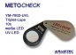 Preview: METOCHECK-YM7802-UV-LED, 10fach aplanat Triplet-Lupe mit UV-LED