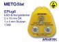 Preview: Metostat Erdungsstecker EPlug6, 2 x 10 mm Druckknopf - www.asmetec-shop.de