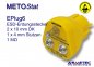 Preview: Metostat Erdungsstecker EPlug6, 2 x 10 mm Druckknopf - www.asmetec-shop.de