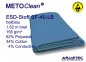 Preview: METOCLEAN ESD-Webstoff SF40-LB, hellblau - www.asmetec-shop.de