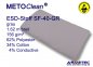 Preview: METOCLEAN ESD-Webstoff SF40-GR, grau - www.asmetec-shop.de