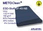 Preview: METOCLEAN ESD woven fabric SF40-NB, navy - www.asmetec-shop.de
