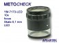 Preview: METOCHECK-YM-7173-LED, Messlupe 10fach mit LED Messlupe 10x - www.asmetec-shop.de
