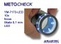 Preview: METOCHECK-YM-7173-LED, Messlupe 10fach mit LED Messlupe 10x - www.asmetec-shop.de