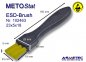 Preview: Metostat ESD-Bürste 190518G, antistatisch, leitfähig - www.asmetec-shop.de