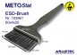 Preview: Metostat ESD-Bürste 600425B, antistatisch, leitfähig - www.asmetec-shop.de