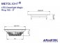 Preview: LED Downlight METOLIGHT-Magic - Leuchtenring 165 mm, weiß