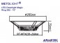 Preview: LED Downlight METOLIGHT-Magic - Leuchtenring 285 mm, weiß