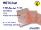 Preview: Metostat ESD-Verpackungsbeutel 3120, mit Druckverschluss - www.asmetec-shop.de