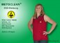 Preview: METOCLEAN ESD-T-Shirt TSN96, red, no sleeves, unisex - www.asmetec-shop.de