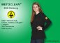 Preview: METOCLEAN ESD-T-Shirt TS-AC112K, schwarz, Kurzarm, unisex - www.asmetec-shop.de