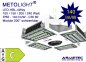 Preview: Metolight LED Highbay HBL-4Way-100, 100 Watt, 14000 lm - www.asmetec-shop.de
