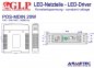 Preview: LED-Netzteil POS-MDIN  20W24, 24 VDC, 20 Watt, DIN-Hutschiene