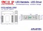 Preview: LED-Netzteil POS-MDIN  20W24, 24 VDC, 20 Watt, DIN-Hutschiene
