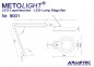Preview: Metolight LED Lupenleuchte 9001