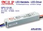 Preview: LED-Netzteil GLP - GPV-12-24, 24 VDC, 12 Watt - www.asmetec-shop.de