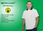 Preview: METOCLEAN ESD-Polo-Shirt PL48K-WS, white, Kurzarm, unisex - www.asmetec-shop.de