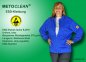 Preview: METOCLEAN ESD-Sweatjacke SJ270-RB, royalblau, Langarm, unisex - www.asmetec-shop.de