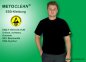 Preview: METOCLEAN ESD-T-Shirt TS-AC112K, schwarz, Kurzarm, unisex - www.asmetec-shop.de