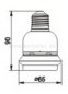 Preview: LED-Spot LE-103, E27, 3 Watt