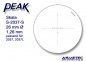 Preview: PEAK-2037 Skala für Messlupe 2037-30fach, skala 0,05 mm - www.asmetec-shop.de
