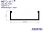 Preview: Aluminium-LED-Profil - www.asmetec-shop.de