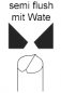 Preview: Tronex 5421 - Spitzkopf Seitenschneider, flach - Wate