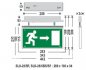 Preview: LED emergency luminaire LES-28-SLDSP