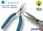 Preview: Tronex 743 ESD-Flachzange, ohne Stufe, ergonomisch - www.asmetec-shop.de