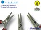 Preview: Tronex 743 ESD-Flachzange, ohne Stufe, ergonomisch - www.asmetec-shop.de