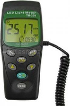 Light Meter TM 209 - for LED and all visible light source