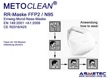 Metoclean Schutzmaske 3ply