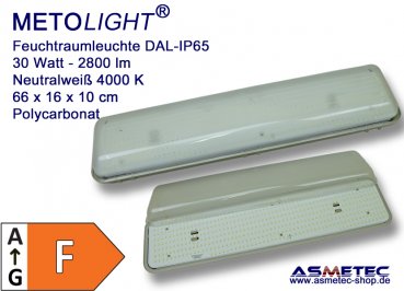 METOLIGHT LED-Wannenleuchte IP65-RAD