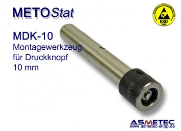 Metostat MDK4, Montagewerkzeug für Druckknöpfe - www.asmetec-shop.de
