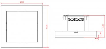 LED 2CTM07, 196 W bicolor controller