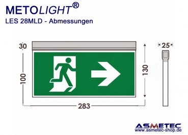 LED emergency luminaire MLD-2928